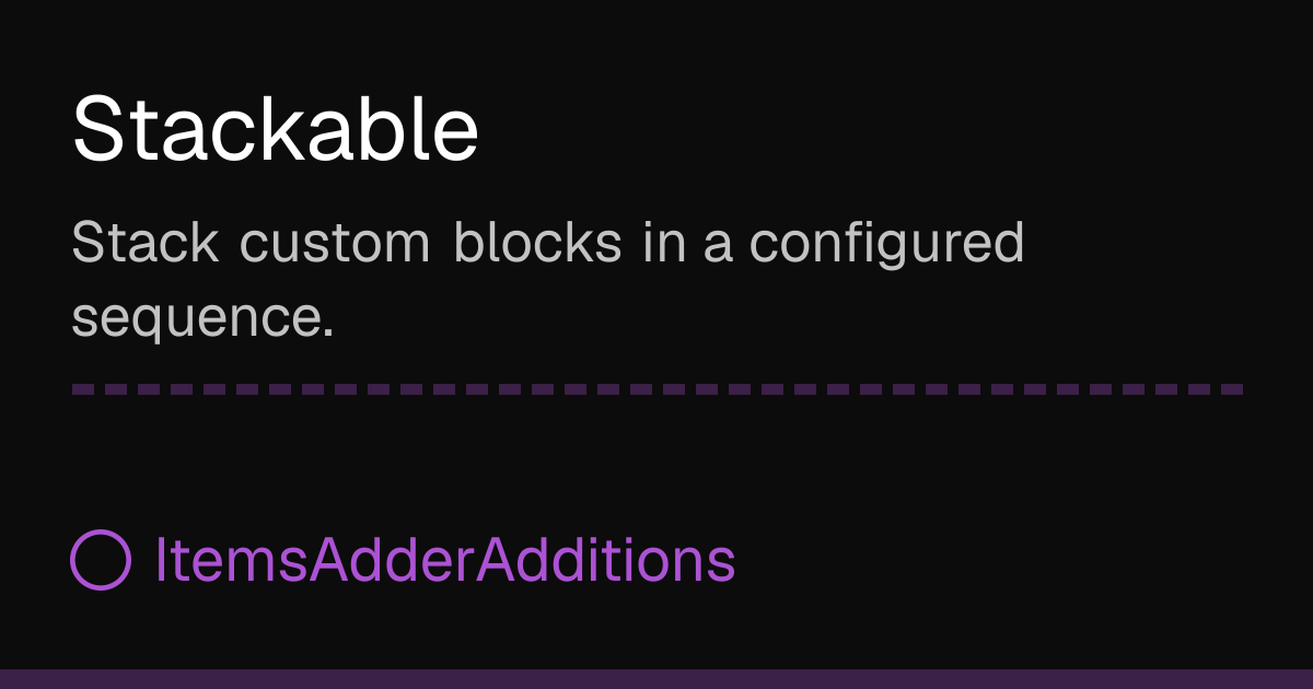 Stackable Promotions Stackable | ItemsAdderAdditions